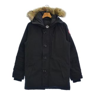 カナダグース(CANADA GOOSE)のCANADA GOOSE カナダグース ダウンコート M 黒 【古着】【中古】(その他)