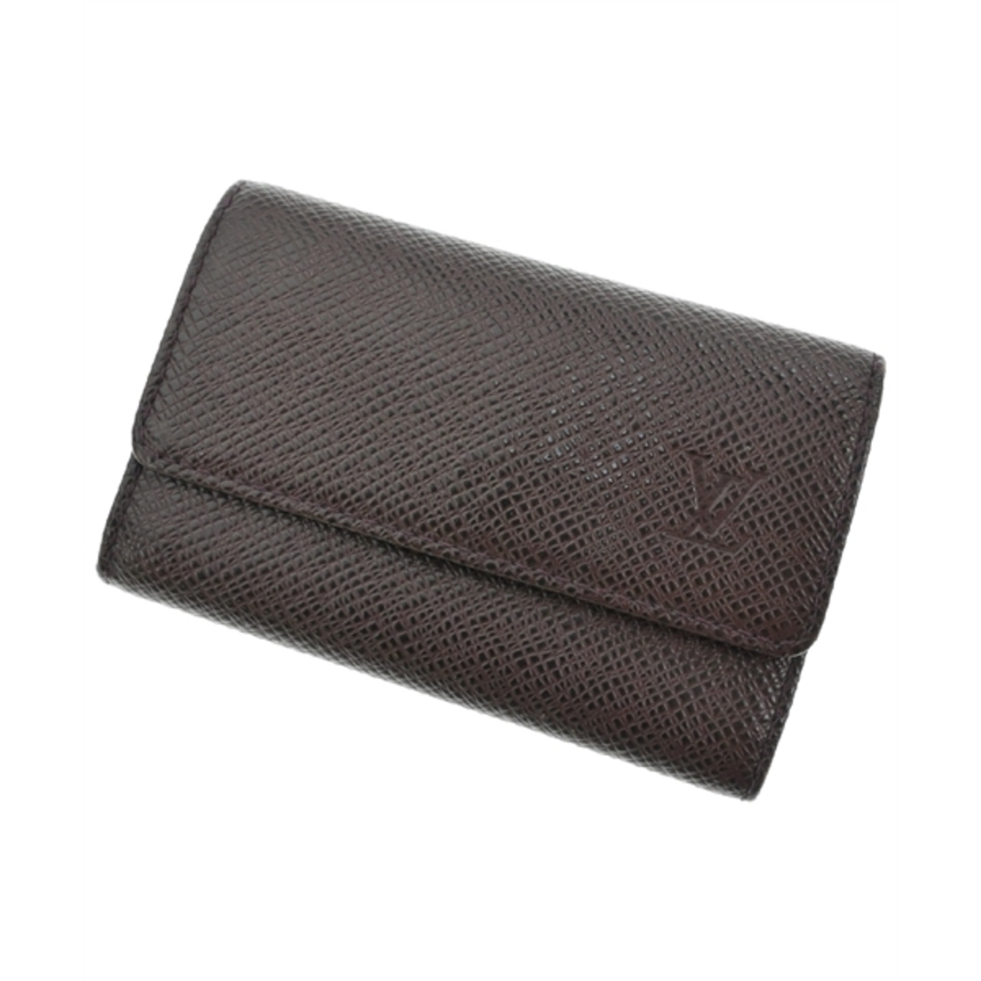 LOUIS VUITTON(ルイヴィトン)のLOUIS VUITTON ルイヴィトン キーケース・キーホルダー - こげ茶 【古着】【中古】 レディースのファッション小物(キーケース)の商品写真