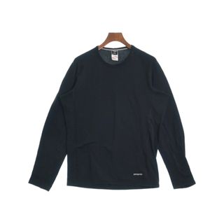 パタゴニア(patagonia)のpatagonia パタゴニア Tシャツ・カットソー M 黒 【古着】【中古】(Tシャツ/カットソー(半袖/袖なし))