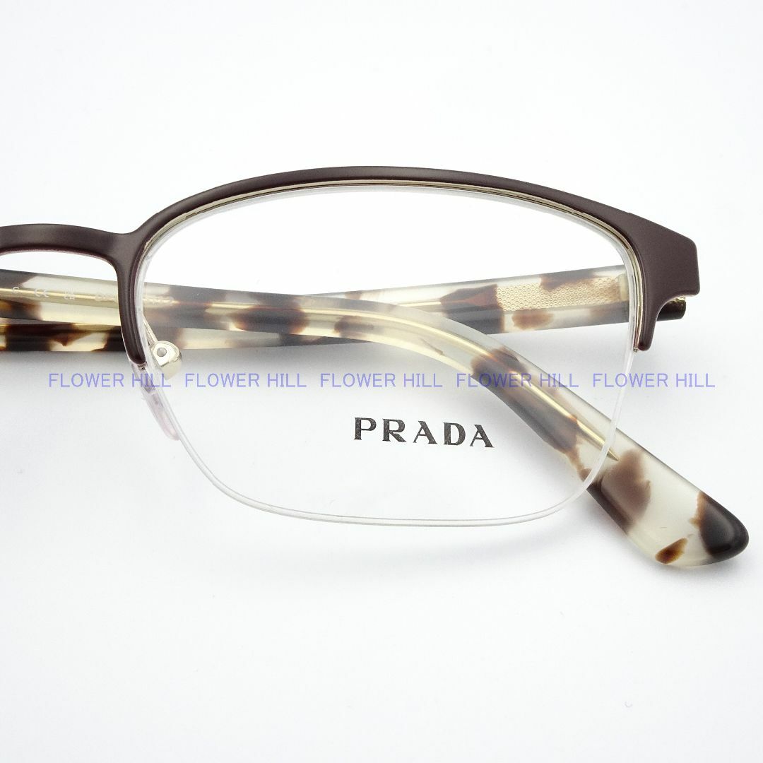 PRADA(プラダ)のプラダ PRADA メガネ ワインレッド ブロー VPR61X 552-1O1 レディースのファッション小物(サングラス/メガネ)の商品写真