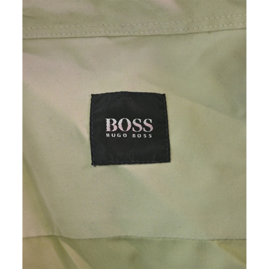 HUGO BOSS(ヒューゴボス)のHUGO BOSS ヒューゴボス カジュアルシャツ M ベージュ 【古着】【中古】 メンズのトップス(シャツ)の商品写真