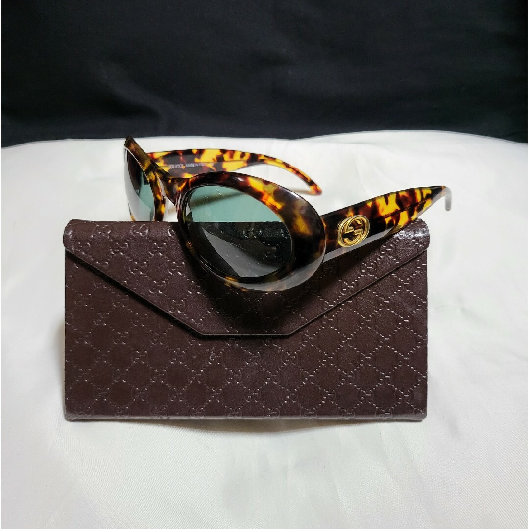 Gucci(グッチ)の◆GUCCI グッチ◆GGロゴ付き サングラス べっこう柄 レディースのファッション小物(サングラス/メガネ)の商品写真