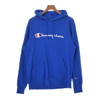 チャンピオン(Champion)のCHAMPION チャンピオン パーカー XL 青 【古着】【中古】(パーカー)