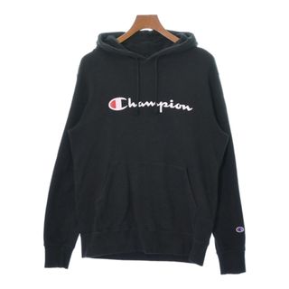 チャンピオン(Champion)のCHAMPION チャンピオン パーカー XL 黒 【古着】【中古】(パーカー)