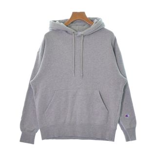 チャンピオン(Champion)のCHAMPION チャンピオン パーカー S ライトグレー 【古着】【中古】(パーカー)