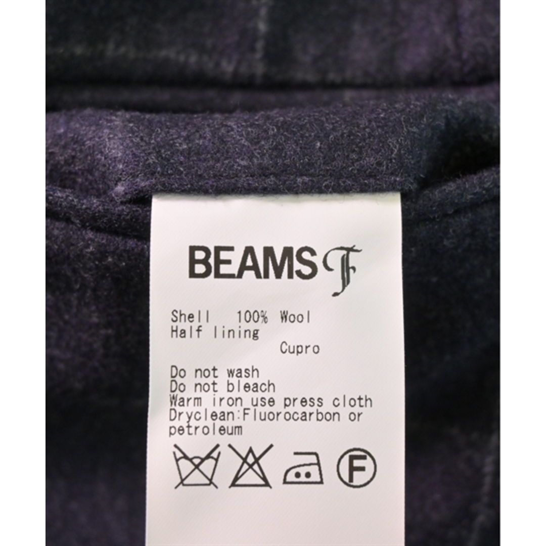 BEAMS F(ビームスエフ)のBEAMS F パンツ（その他） 44(S位) ダークグレー系(チェック) 【古着】【中古】 メンズのパンツ(その他)の商品写真