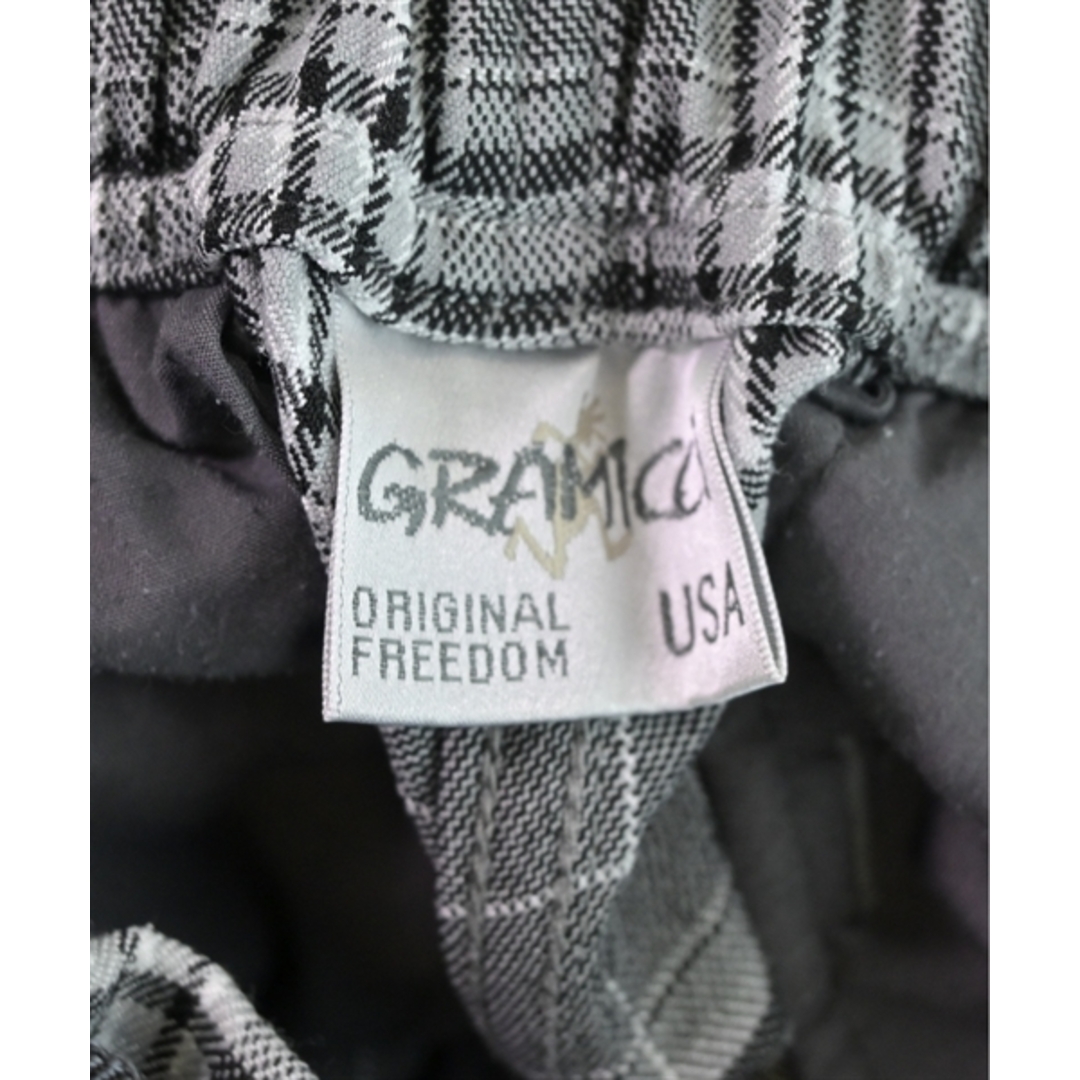 GRAMICCI(グラミチ)のGRAMICCI グラミチ パンツ（その他） L グレーx黒x白(チェック) 【古着】【中古】 メンズのパンツ(その他)の商品写真