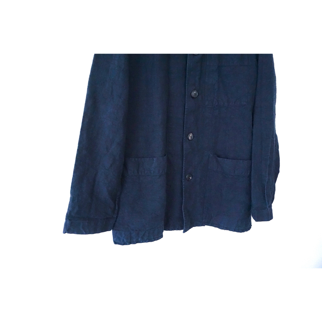 CASEY CASEY - CASEY CASEY OLIVER JACKET リネンカバーオールの CASEY CASEY - CASEY CASEY OLIVER JACKET リネンカバーオールの