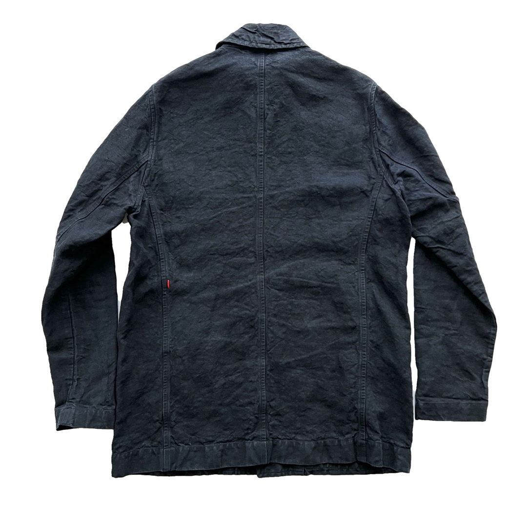CASEY CASEY - CASEY CASEY OLIVER JACKET リネンカバーオールの CASEY CASEY - CASEY CASEY OLIVER JACKET リネンカバーオールの