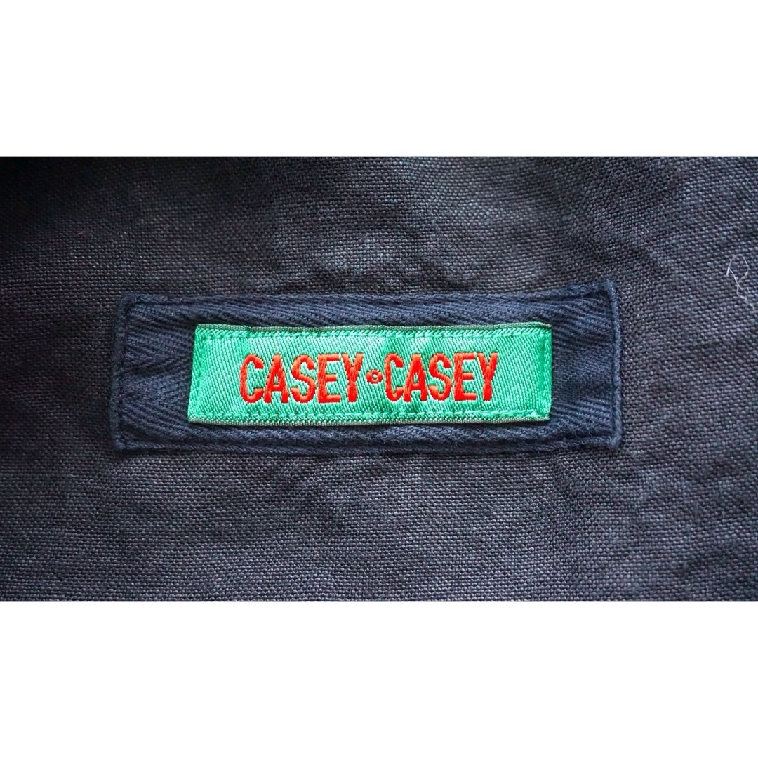 CASEY CASEY - CASEY CASEY OLIVER JACKET リネンカバーオールの CASEY CASEY - CASEY CASEY OLIVER JACKET リネンカバーオールの