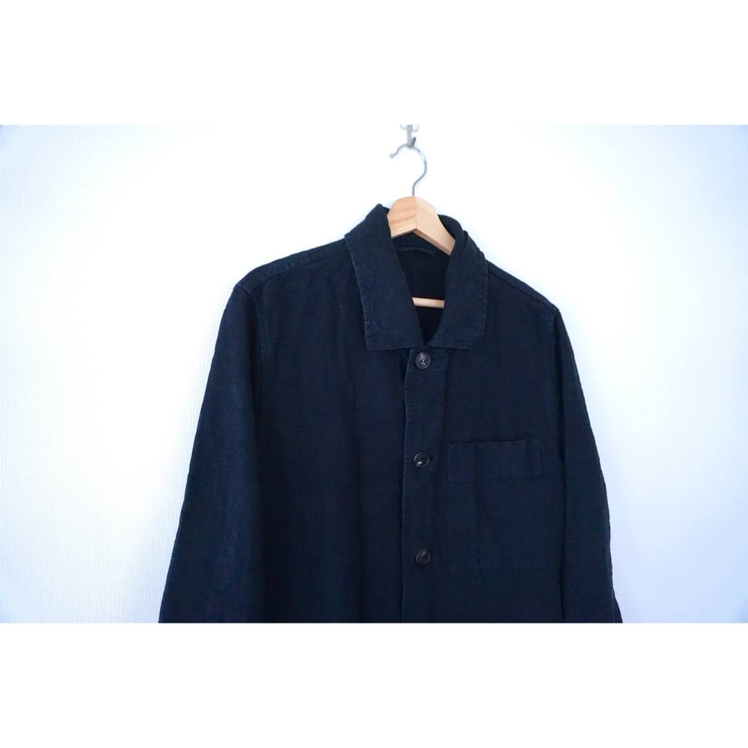 CASEY CASEY - CASEY CASEY OLIVER JACKET リネンカバーオールの CASEY CASEY - CASEY CASEY OLIVER JACKET リネンカバーオールの