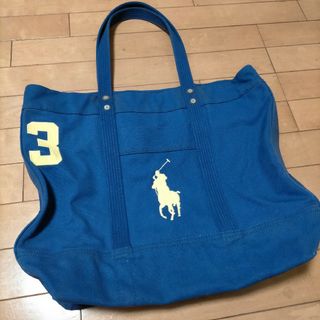 ポロラルフローレン(POLO RALPH LAUREN)のラルフローレン トートバッグ 青 ②(トートバッグ)