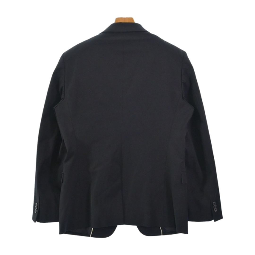 Jil Sander(ジルサンダー)のJIL SANDER ジルサンダー テーラードジャケット 48(L位) 黒 【古着】【中古】 メンズのジャケット/アウター(テーラードジャケット)の商品写真