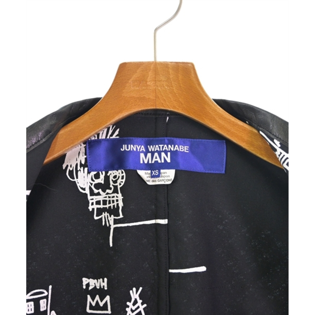 JUNYA WATANABE MAN(ジュンヤワタナベマン)のJUNYA WATANABE MAN カジュアルジャケット XS 黒 【古着】【中古】 メンズのジャケット/アウター(テーラードジャケット)の商品写真