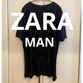 ザラ(ZARA)のZARA MAN  異素材デザインTシャツ(Tシャツ/カットソー(半袖/袖なし))