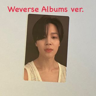 ボウダンショウネンダン(防弾少年団(BTS))のJIMIN ジミン『FACE』Weverse Albums ver トレカ(アイドルグッズ)