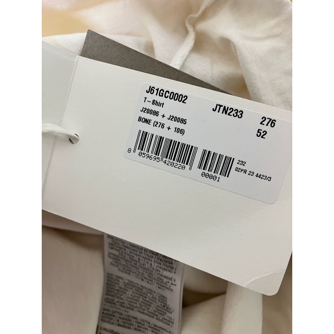 Jil Sander(ジルサンダー)の新品 52 JIL SANDER 23aw レイヤードシーズンTシャツ 6056 メンズのトップス(Tシャツ/カットソー(半袖/袖なし))の商品写真