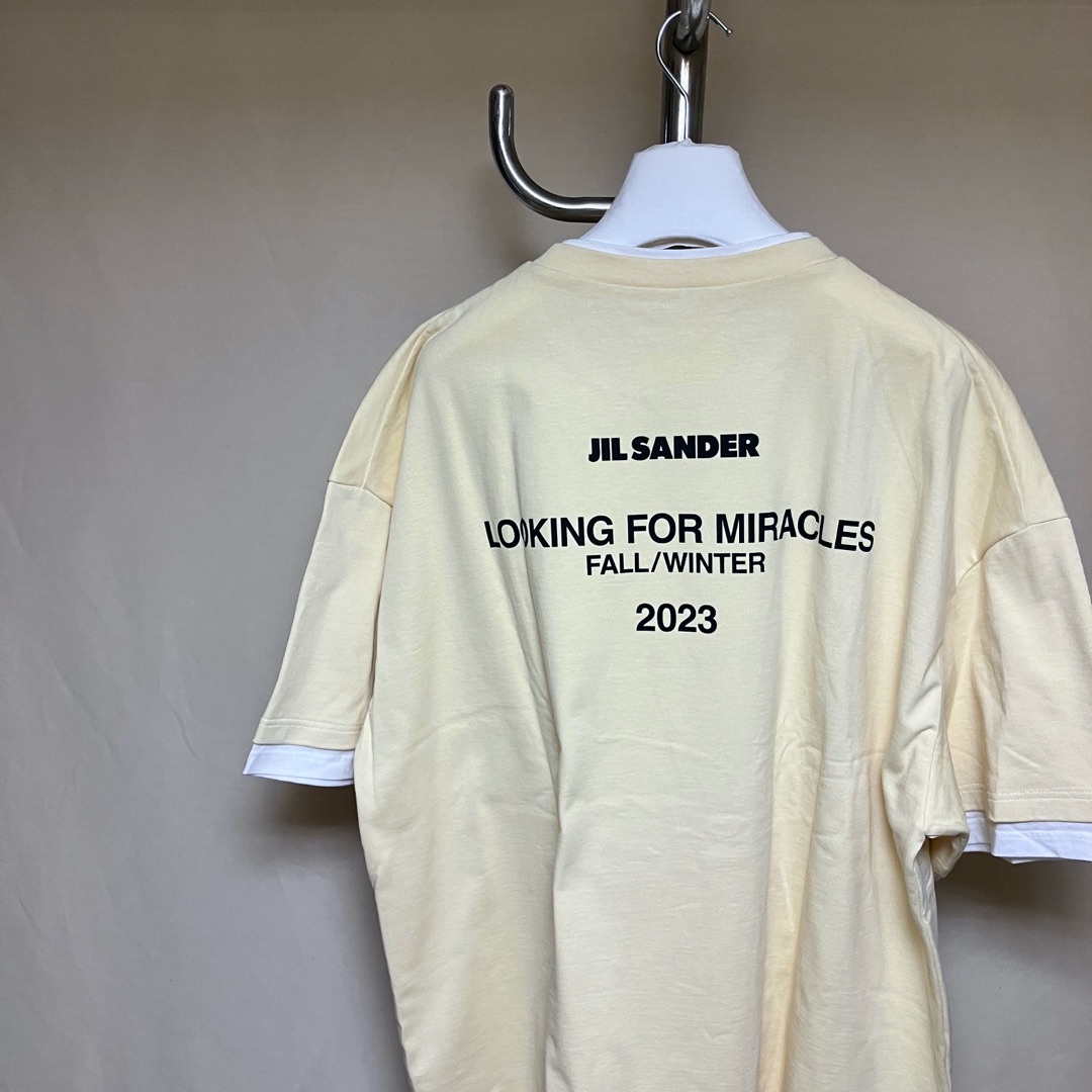 Jil Sander(ジルサンダー)の新品 52 JIL SANDER 23aw レイヤードシーズンTシャツ 6056 メンズのトップス(Tシャツ/カットソー(半袖/袖なし))の商品写真