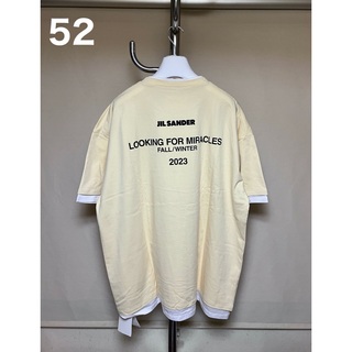ジルサンダー(Jil Sander)の新品 52 JIL SANDER 23aw レイヤードシーズンTシャツ 6056(Tシャツ/カットソー(半袖/袖なし))