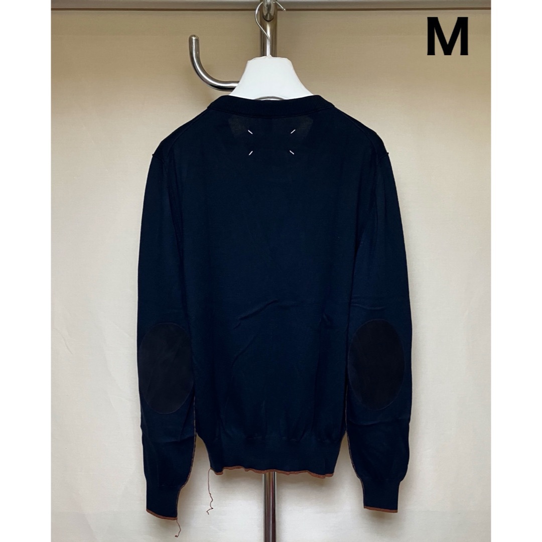 Maison Martin Margiela(マルタンマルジェラ)の新品 M マルジェラ 21ss エルボーパッチニット 2138  メンズのトップス(ニット/セーター)の商品写真