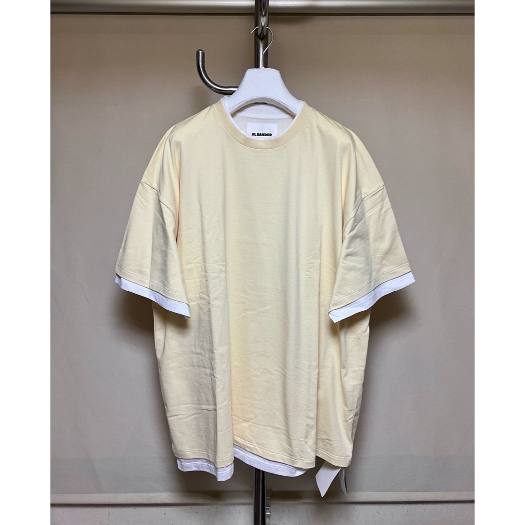 Jil Sander(ジルサンダー)の新品 48 JIL SANDER 23aw レイヤードシーズンTシャツ 6055 メンズのトップス(Tシャツ/カットソー(半袖/袖なし))の商品写真