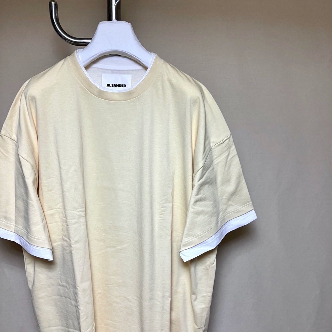 Jil Sander(ジルサンダー)の新品 48 JIL SANDER 23aw レイヤードシーズンTシャツ 6055 メンズのトップス(Tシャツ/カットソー(半袖/袖なし))の商品写真