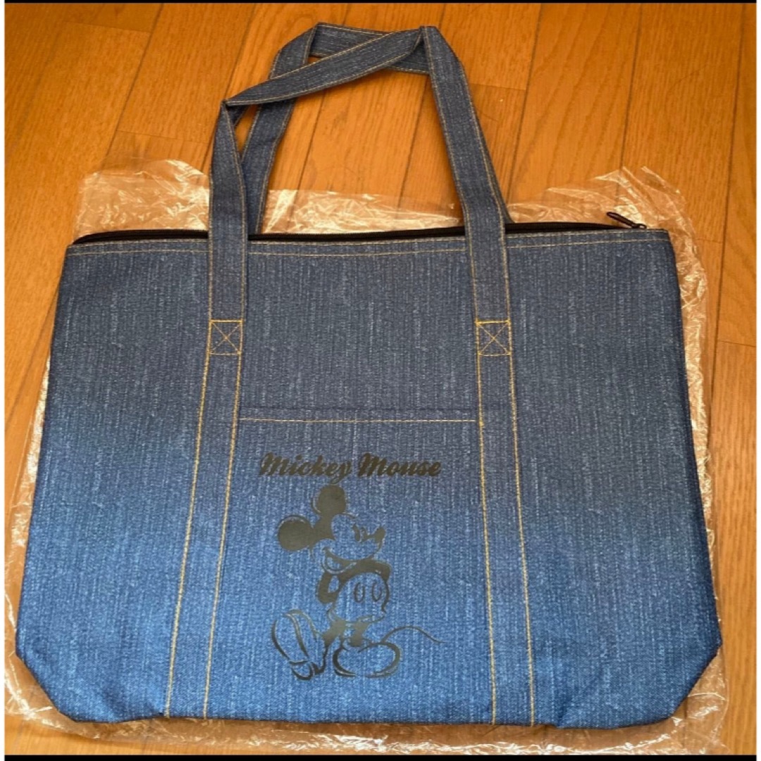 ミッキーマウス習い事バッグ&ミニー、スティッチミニタオル計3品 レディースのバッグ(トートバッグ)の商品写真