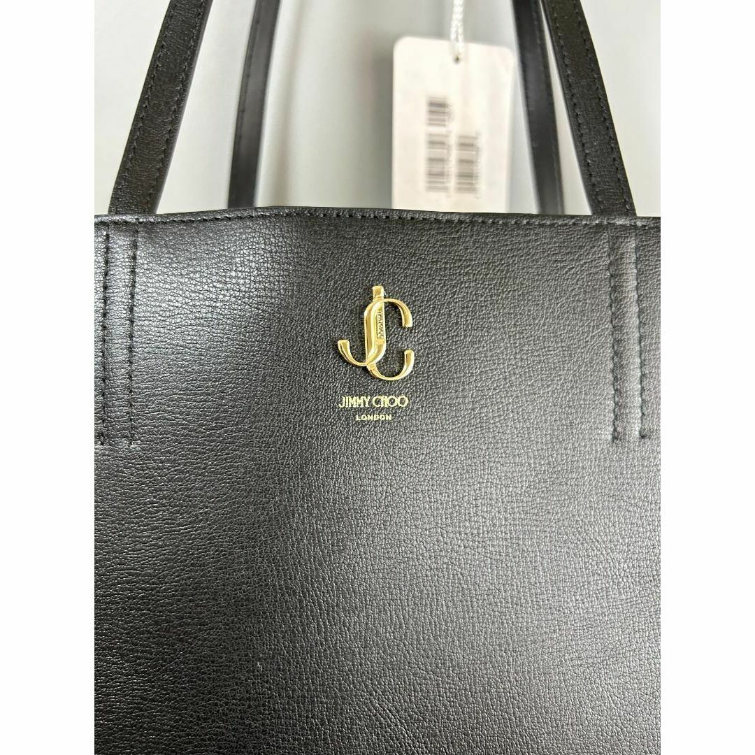 通勤バッグに最適<JIMMY CHOO>レザートートバッグ/黒色 通勤バッグに最適<JIMMY CHOO>レザートートバッグ/黒色