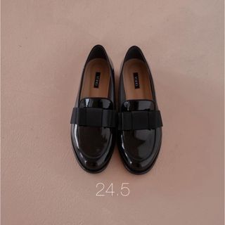 【ohga】RIBON LOAFER 24.5(ローファー/革靴)