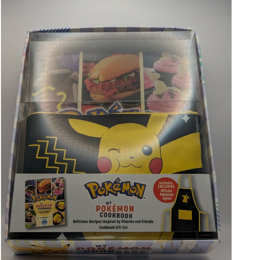 ポケモン(ポケモン)のポケモン クックブック エプロン ギフトセット pokemon cookbook エンタメ/ホビーのおもちゃ/ぬいぐるみ(キャラクターグッズ)の商品写真