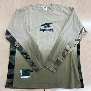 エーエイプバイアベイシングエイプ(AAPE BY A BATHING APE)のAape  by A  BATHING APE   カットソー　ロンT  (Tシャツ/カットソー(七分/長袖))