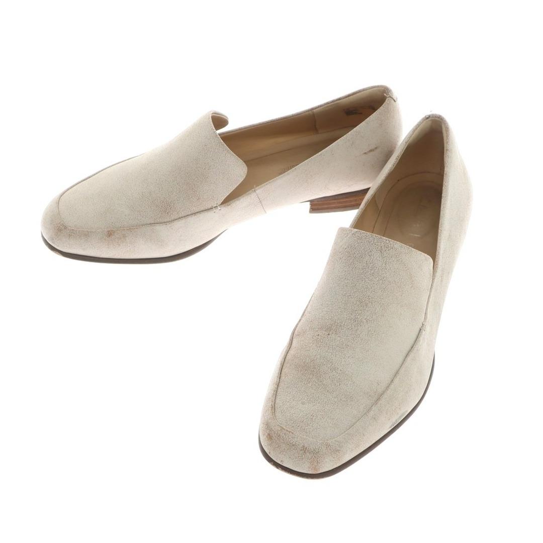 Clarks(クラークス)の【中古】クラークス Clarks レザー ローファー ベージュ系【サイズUK 4 1/2】【レディース】 レディースの靴/シューズ(ハイヒール/パンプス)の商品写真