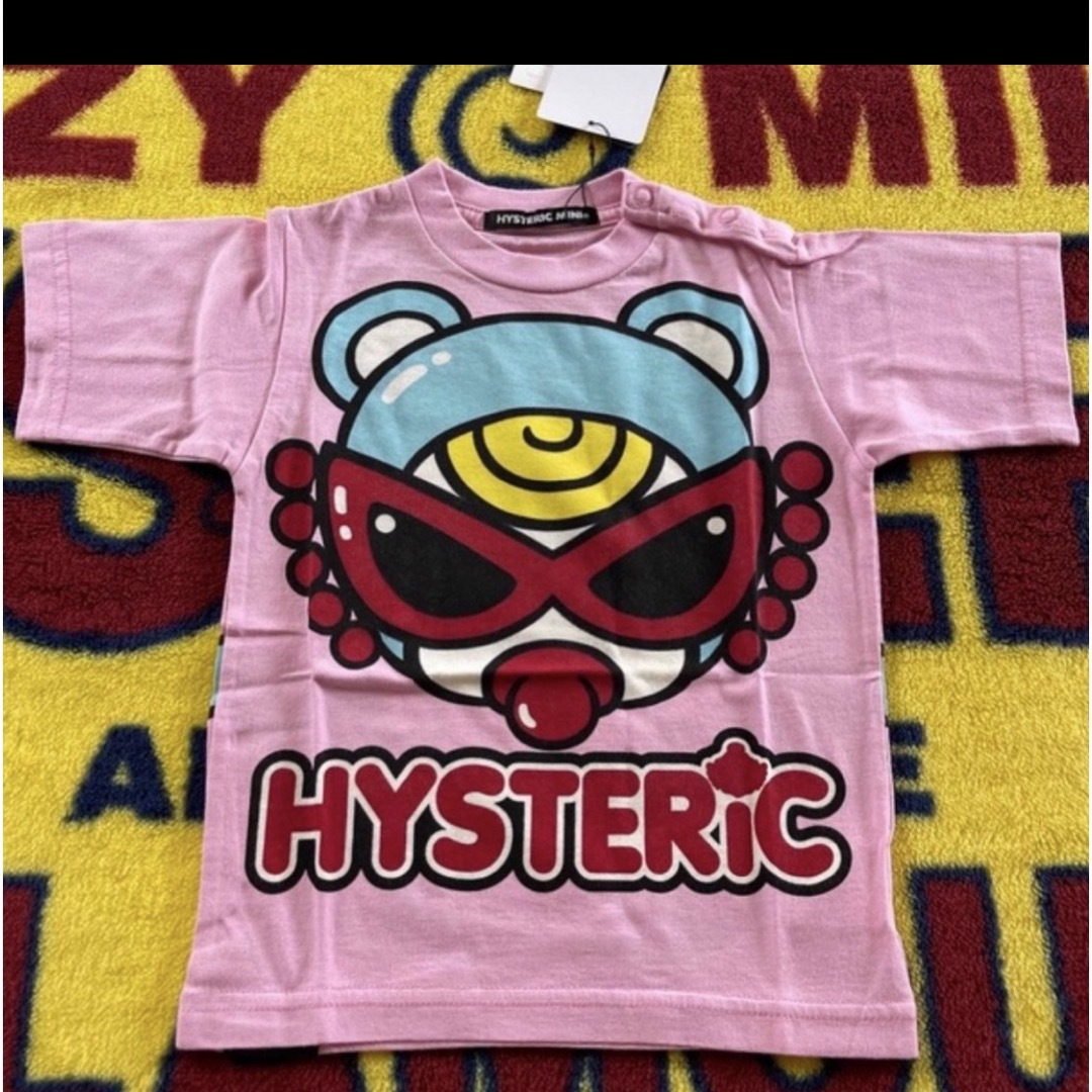 HYSTERIC MINI(ヒステリックミニ)の90 新品タグ付き　ヒスミニ　テディ キッズ/ベビー/マタニティのキッズ服女の子用(90cm~)(Tシャツ/カットソー)の商品写真