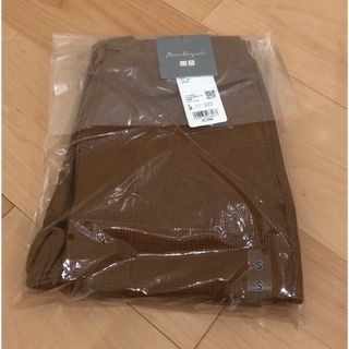 ユニクロ(UNIQLO)の新品　ヒートテックウールブレンドワッフルパンツ　ユニクロ　マメクロ　極暖(カジュアルパンツ)