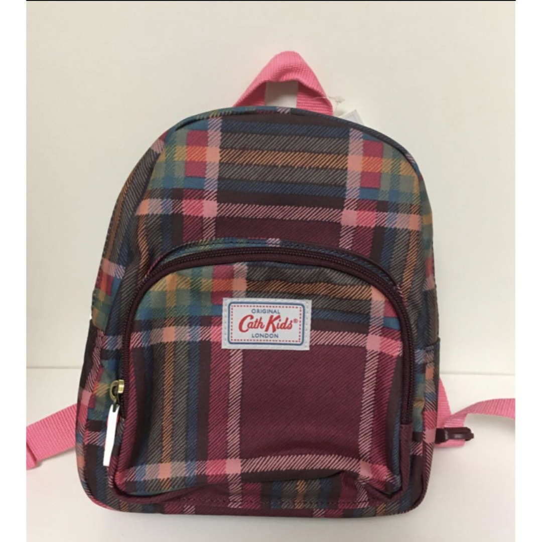 Cath Kidston(キャスキッドソン)のキャスキッドソン  リュック　キッズ　バッグ　チェック　一升餅　ベビー キッズ/ベビー/マタニティのこども用バッグ(リュックサック)の商品写真