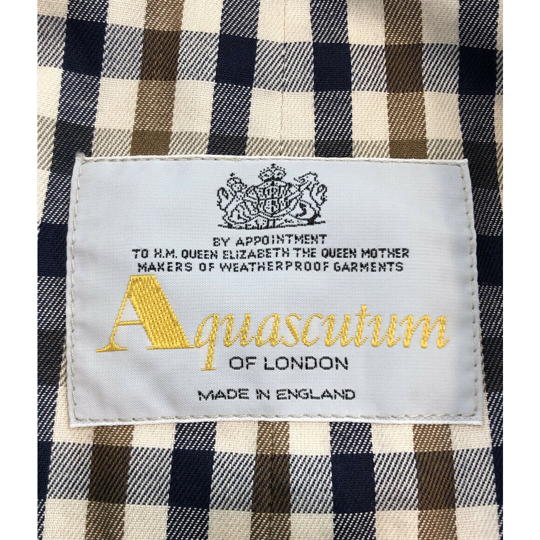 AQUA SCUTUM(アクアスキュータム)のアクアスキュータム Aquascutum ステンカラーコート レディース レディースのジャケット/アウター(その他)の商品写真