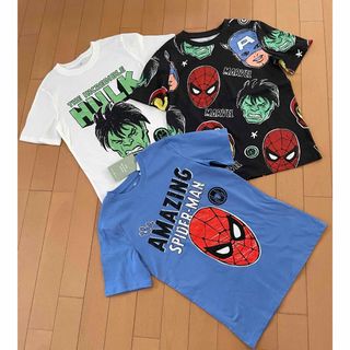 エイチアンドエム(H&M)のMARVEL マーベル Tシャツ セット 134 / 140(Tシャツ/カットソー)