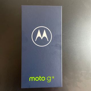 モトローラ(Motorola)のmoto g13 マットチャコール 128GB 新品(スマートフォン本体)