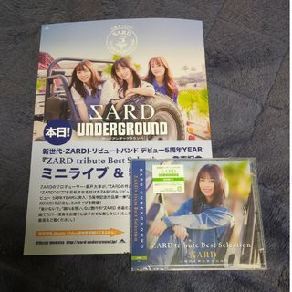 SARD UNDERGROUND（CD、フライヤー）(ポップス/ロック(邦楽))