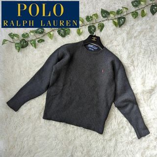 ポロラルフローレン(POLO RALPH LAUREN)のPOLO RALPH LAUREN ラルフローレン ウールセーター ワンポイント(ニット/セーター)