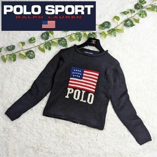 ラルフローレン(Ralph Lauren)のRALPH LAUREN POLO SPORTS ラルフローレン 星条旗セーター(ニット/セーター)