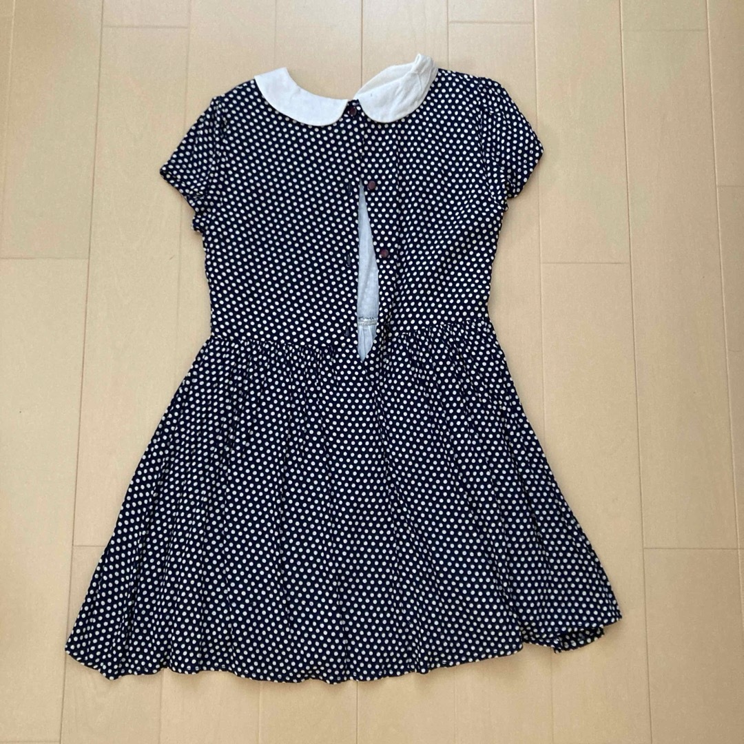 FOREVER 21(フォーエバートゥエンティーワン)のFOREVER21 GIRLS ワンピース　130 ドット柄 キッズ/ベビー/マタニティのキッズ服女の子用(90cm~)(ワンピース)の商品写真