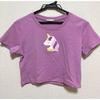 ジーユー Tシャツ(レディース/半袖)（ピンク/桃色系）の通販 400点以上