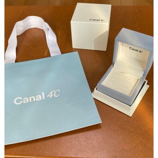 カナルヨンドシー(canal４℃)の【美品】カナル4°c ピアスケース　ショップバック(小物入れ)