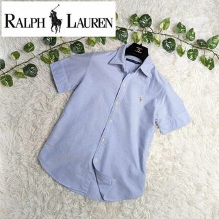 ラルフローレン(Ralph Lauren)のRALPH LAUREN ラルフローレン ボタンダウンシャツ 半袖 シャンブレー(シャツ/ブラウス(半袖/袖なし))