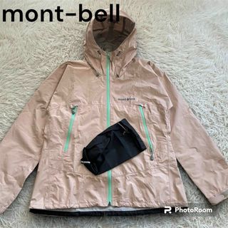 mont bell - ＃1128341　モンベル　レインダンサージャケット　ゴアテックス　ピンク　L