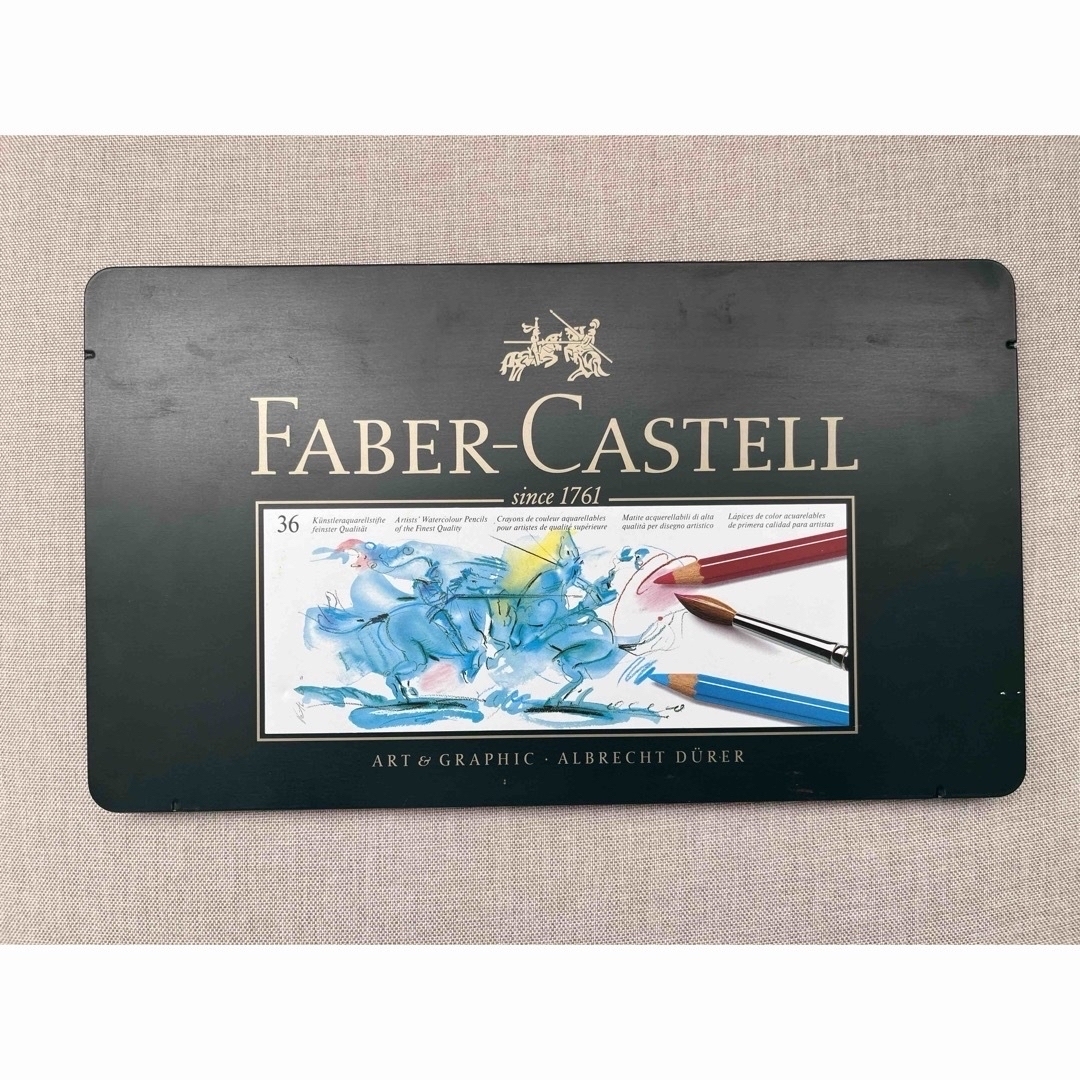 FABER-CASTELL(ファーバーカステル)のファーバーカステル  FABER-CASTELL  水彩色鉛筆  36色 エンタメ/ホビーのアート用品(色鉛筆)の商品写真