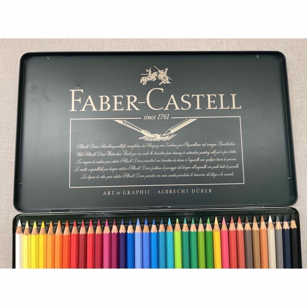 FABER-CASTELL(ファーバーカステル)のファーバーカステル  FABER-CASTELL  水彩色鉛筆  36色 エンタメ/ホビーのアート用品(色鉛筆)の商品写真