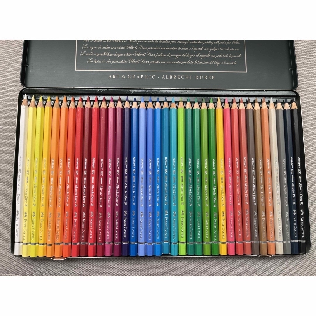 FABER-CASTELL(ファーバーカステル)のファーバーカステル  FABER-CASTELL  水彩色鉛筆  36色 エンタメ/ホビーのアート用品(色鉛筆)の商品写真