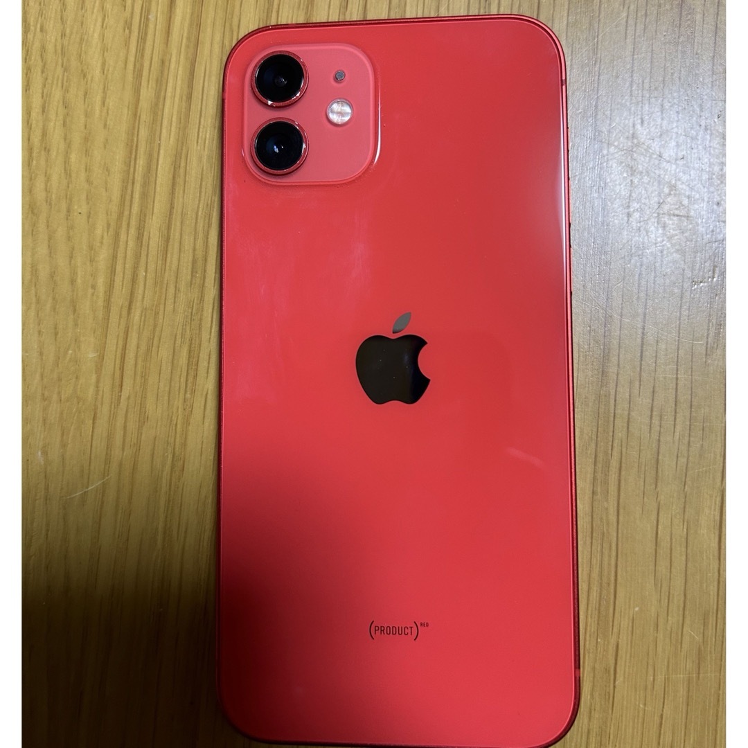 アップル iPhone12 128GB レッド au スマホ/家電/カメラのスマートフォン/携帯電話(スマートフォン本体)の商品写真